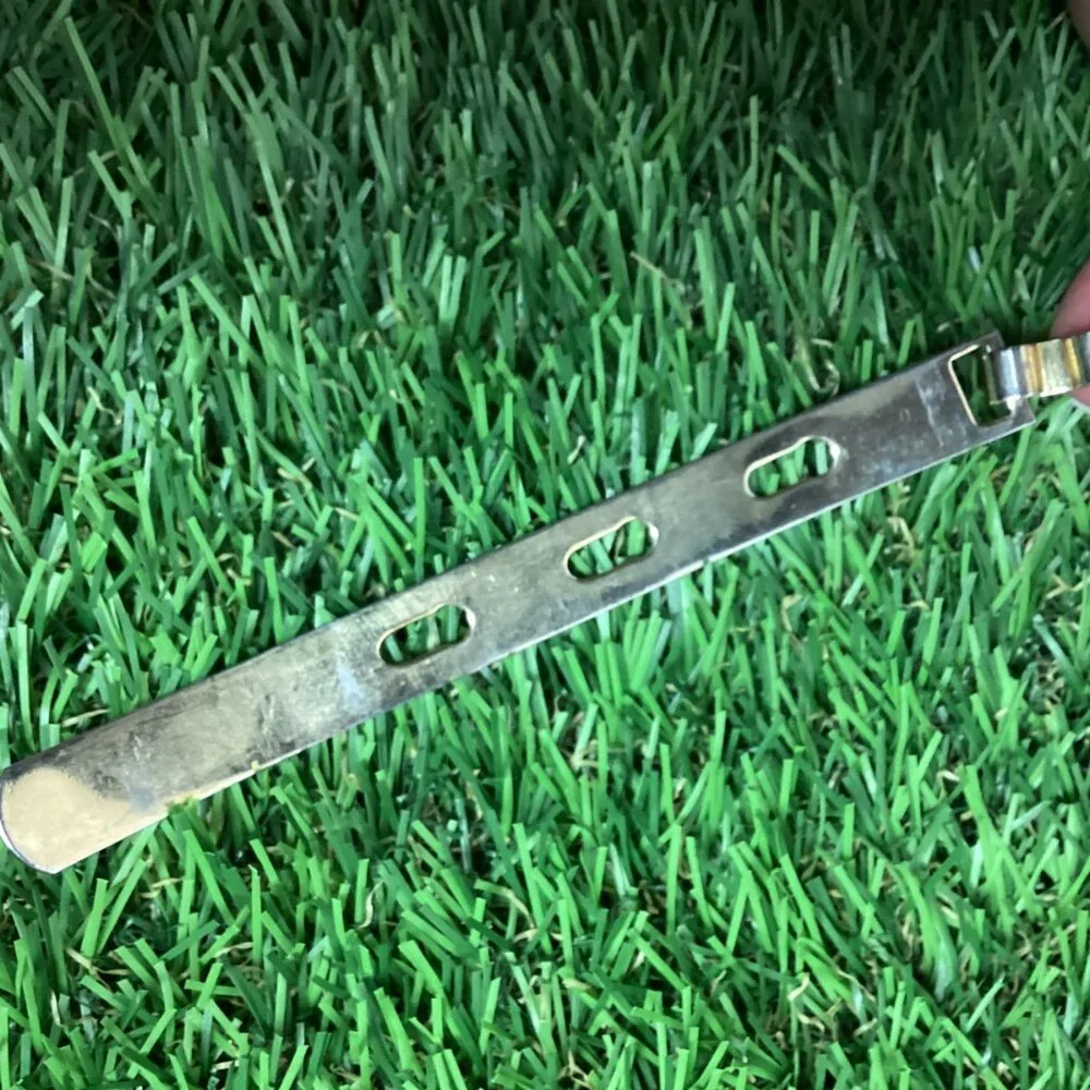 Vintage Gold Thing Belt w/ Hook Buckle S 27